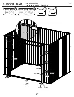 Preview for 27 page of Arrow Storage Products EG86AB Owner'S Manual & Assembly Manual