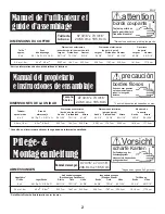 Preview for 2 page of Arrow Storage Products EG86AN Owner'S Manual & Assembly Manual