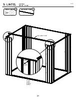 Preview for 21 page of Arrow Storage Products EG86AN Owner'S Manual & Assembly Manual