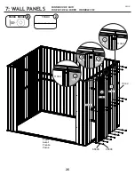 Preview for 26 page of Arrow Storage Products EG86AN Owner'S Manual & Assembly Manual