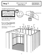 Preview for 20 page of Arrow Storage Products EH65-A Owner'S Manual & Assembly Instructions