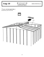 Preview for 23 page of Arrow Storage Products EH65-A Owner'S Manual & Assembly Instructions