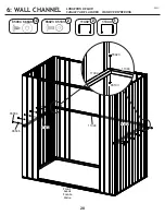 Preview for 20 page of Arrow Storage Products EP64AB Owner'S Manual & Assembly Manual