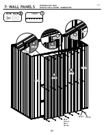 Preview for 21 page of Arrow Storage Products EP64AB Owner'S Manual & Assembly Manual