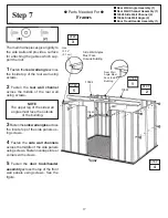 Preview for 17 page of Arrow Storage Products EPA104 Owner'S Manual & Assembly Instructions