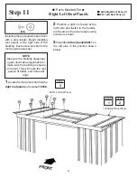 Preview for 21 page of Arrow Storage Products EPA104 Owner'S Manual & Assembly Instructions