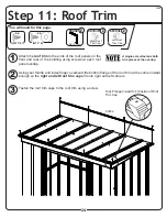 Preview for 24 page of Arrow Storage Products EPA64 Owner'S Manual & Assembly Manual