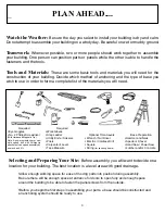 Preview for 4 page of Arrow Storage Products EPA84 Owner'S Manual & Assembly Instructions