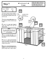 Preview for 18 page of Arrow Storage Products EPA84 Owner'S Manual & Assembly Instructions