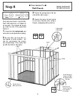 Preview for 19 page of Arrow Storage Products EPA84 Owner'S Manual & Assembly Instructions