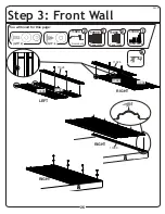 Предварительный просмотр 27 страницы Arrow Storage Products EZEE SHED EZ107CCCR Owner'S Manual & Assembly Manual