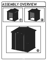 Preview for 14 page of Arrow Storage Products EZEE Shed EZ6565LVCC Owner'S Manual & Assembly Manual