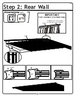 Preview for 21 page of Arrow Storage Products EZEE Shed EZ6565LVCC Owner'S Manual & Assembly Manual