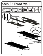 Preview for 23 page of Arrow Storage Products EZEE Shed EZ6565LVCC Owner'S Manual & Assembly Manual