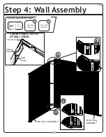 Preview for 26 page of Arrow Storage Products EZEE Shed EZ6565LVCC Owner'S Manual & Assembly Manual