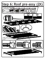 Preview for 31 page of Arrow Storage Products EZEE Shed EZ6565LVCC Owner'S Manual & Assembly Manual