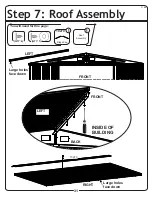 Preview for 32 page of Arrow Storage Products EZEE Shed EZ6565LVCC Owner'S Manual & Assembly Manual