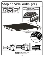 Preview for 20 page of Arrow Storage Products EZEE SHED EZ8772HVCC Owner'S Manual & Assembly Manual