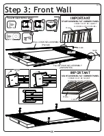 Preview for 27 page of Arrow Storage Products EZEE SHED EZ8772HVCC Owner'S Manual & Assembly Manual