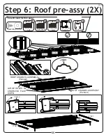 Preview for 36 page of Arrow Storage Products EZEE SHED EZ8772HVCC Owner'S Manual & Assembly Manual