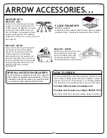 Preview for 48 page of Arrow Storage Products EZEE SHED EZ8772HVCC Owner'S Manual & Assembly Manual