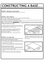 Preview for 14 page of Arrow Storage Products EZEE SHED Owner'S Manual & Assembly Manual