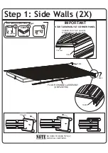 Preview for 19 page of Arrow Storage Products EZEE SHED Owner'S Manual & Assembly Manual