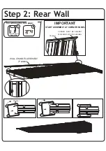 Preview for 22 page of Arrow Storage Products EZEE SHED Owner'S Manual & Assembly Manual