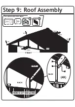 Preview for 45 page of Arrow Storage Products EZEE SHED Owner'S Manual & Assembly Manual