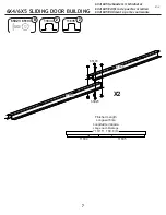 Предварительный просмотр 7 страницы Arrow Storage Products FKCS01 Owner'S Manual & Assembly Manual