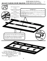 Предварительный просмотр 8 страницы Arrow Storage Products FKCS01 Owner'S Manual & Assembly Manual