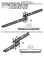 Предварительный просмотр 11 страницы Arrow Storage Products FKCS01 Owner'S Manual & Assembly Manual