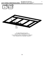 Предварительный просмотр 16 страницы Arrow Storage Products FKCS01 Owner'S Manual & Assembly Manual