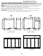 Предварительный просмотр 22 страницы Arrow Storage Products FKCS01 Owner'S Manual & Assembly Manual