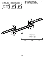 Preview for 13 page of Arrow Storage Products FKCS03 Owner'S Manual & Assembly Manual