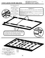 Preview for 17 page of Arrow Storage Products FKCS03 Owner'S Manual & Assembly Manual