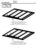 Предварительный просмотр 7 страницы Arrow Storage Products FKE02 Series Owner'S Manual & Assembly Manual