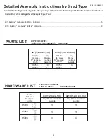 Preview for 2 page of Arrow Storage Products FKYS01 Owner'S Manual & Assembly Manual