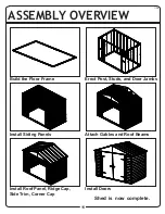 Preview for 11 page of Arrow Storage Products HDVAGY107 Series Owner'S Manual & Assembly Manual