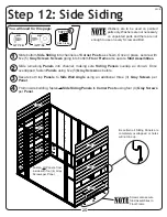 Preview for 25 page of Arrow Storage Products HDVAGY107 Series Owner'S Manual & Assembly Manual