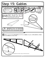 Preview for 28 page of Arrow Storage Products HDVAGY107 Series Owner'S Manual & Assembly Manual