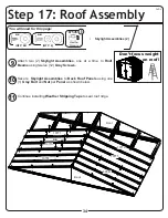 Preview for 34 page of Arrow Storage Products HDVAGY107 Series Owner'S Manual & Assembly Manual