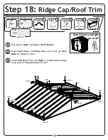 Preview for 36 page of Arrow Storage Products HDVAGY107 Series Owner'S Manual & Assembly Manual