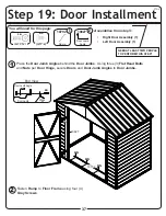 Preview for 37 page of Arrow Storage Products HDVAGY107 Series Owner'S Manual & Assembly Manual