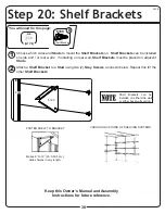 Preview for 38 page of Arrow Storage Products HDVAGY107 Series Owner'S Manual & Assembly Manual