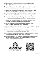 Предварительный просмотр 2 страницы Arrow Storage Products IWA1012 Owner'S Manual & Assembly Manual