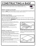 Предварительный просмотр 15 страницы Arrow Storage Products IWA1012 Owner'S Manual & Assembly Manual