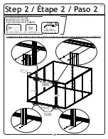 Предварительный просмотр 28 страницы Arrow Storage Products IWA1012 Owner'S Manual & Assembly Manual