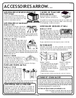 Предварительный просмотр 64 страницы Arrow Storage Products IWA1012 Owner'S Manual & Assembly Manual