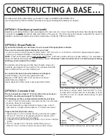 Preview for 15 page of Arrow Storage Products IWA108 Owner'S Manual & Assembly Manual